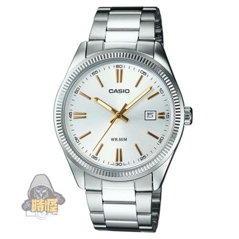 【CASIO】台灣卡西歐公司貨 時尚新貴造型腕錶 50米防水(MTP-1302D-7A2)