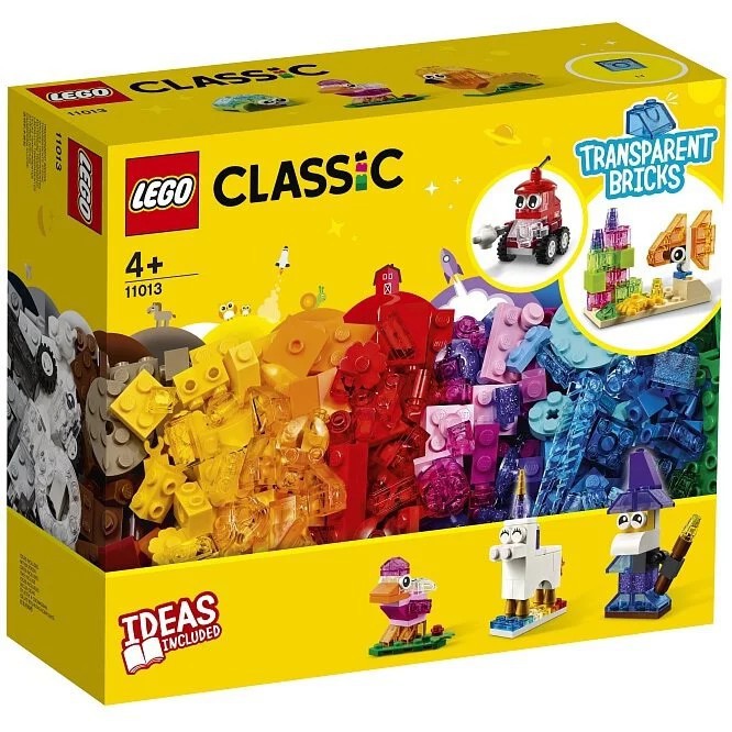 樂高LEGO經典系列 創意透明顆粒 11013
