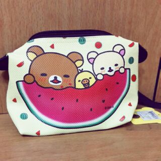 拉拉熊化妝包 小包 收納包 rilakkuma