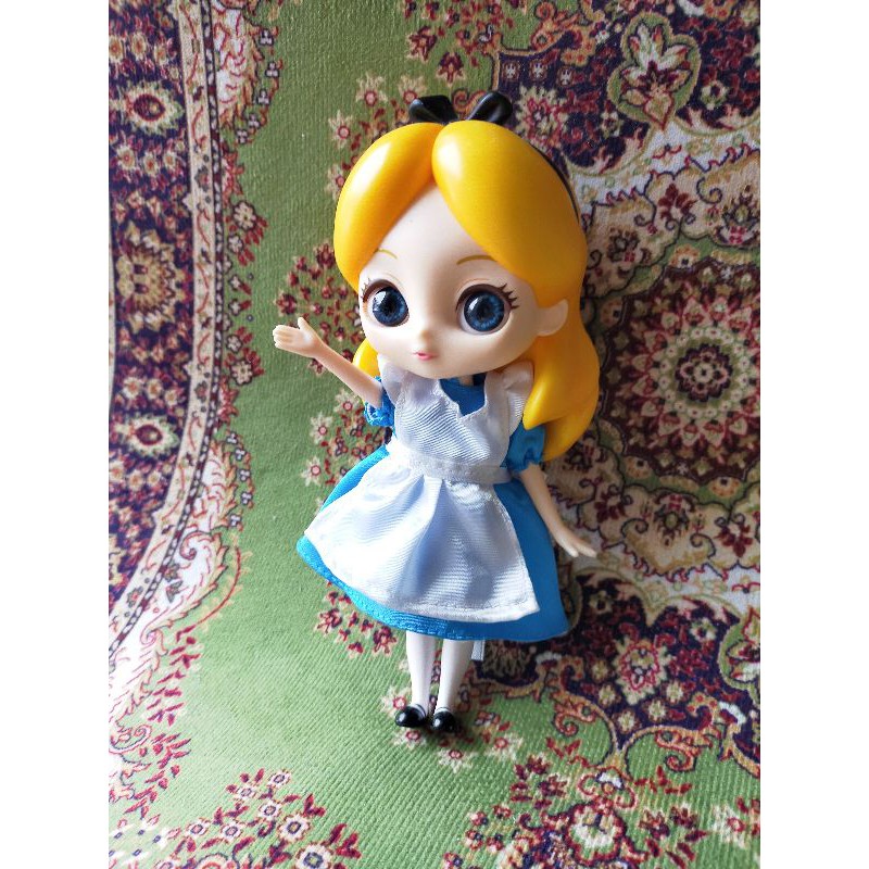 日本正版 CUICUI DOLL 愛麗絲 公仔 模型 愛麗絲夢遊仙境 Alice 迪士尼 SEGA
