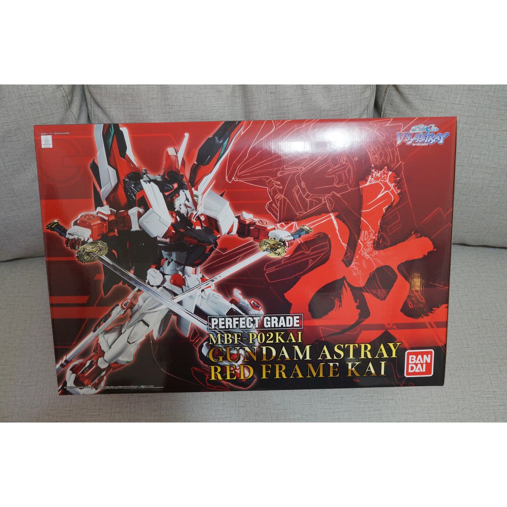 萬代 BANDAI PG MBF-P02KAI Gundam Astray Red Frame 紅異端鋼彈改