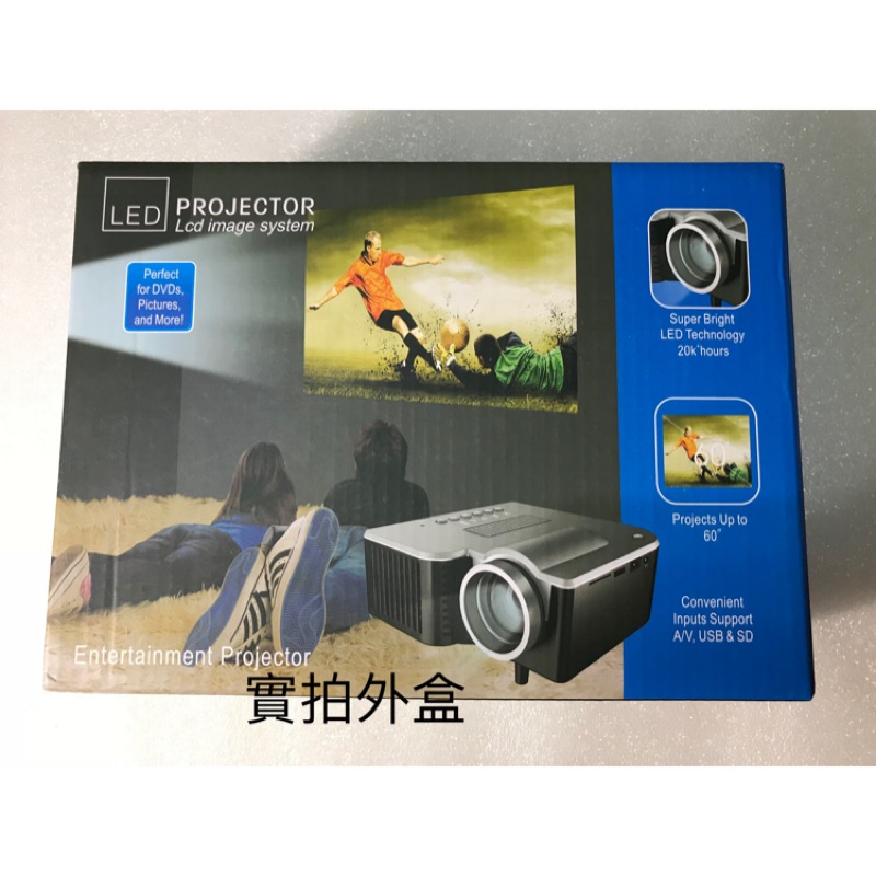 娃娃機可用商品～小型投影機 LED PROJECTOR USER MANUAL（UC28+)  清倉 代售（無保固）