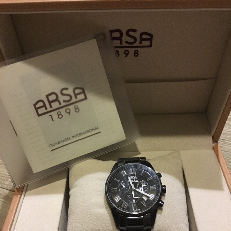 ARSA三眼瑞士錶