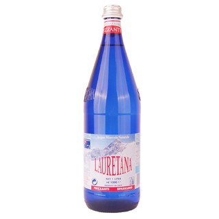Lauretana 天然冰河氣泡水（1L）玻璃瓶