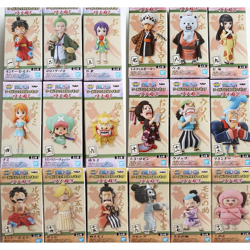 月魂現貨 海外限定wcf 海賊王和之國vol 1 2 3 4 5 6 7 8 代理版單售零售賣場 蝦皮購物
