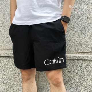 【BK】CK 海邊穿搭 多款 男生 黑色 海灘褲 Calvin Klein 字母 logo 休閒 短褲