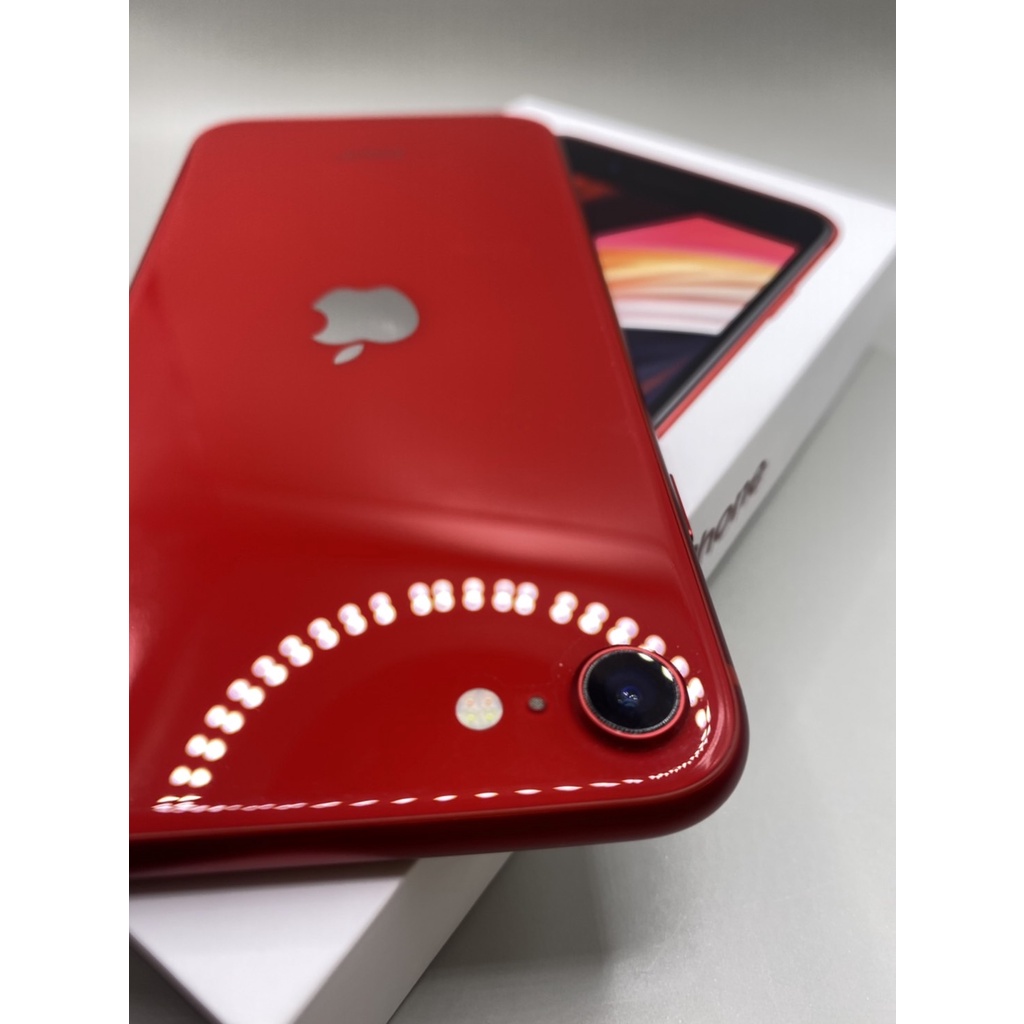 🔶iPhone SE2 紅 功能正常 台中 無卡分期 可換貼 中古機 買賣 二手機 SE SE3 蘋果手機