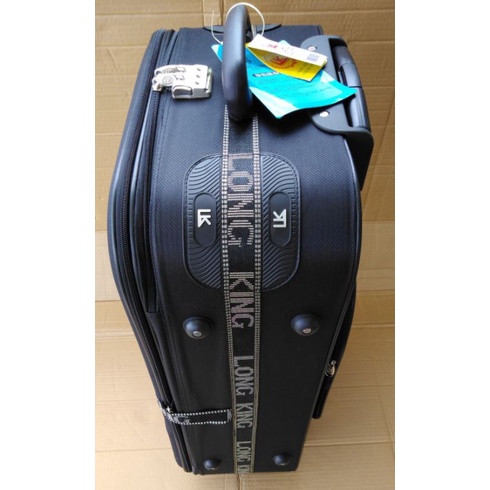 LONG KING 28吋EVA拉桿箱 28吋旅行箱 登機箱 全新黑色行李箱 手拉箱 收納行李箱(全新未使用擱置久有瑕疵