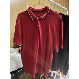 GIORDANO佐丹奴 polo衫 XL 紅色 二手 穿不到 隨便賣