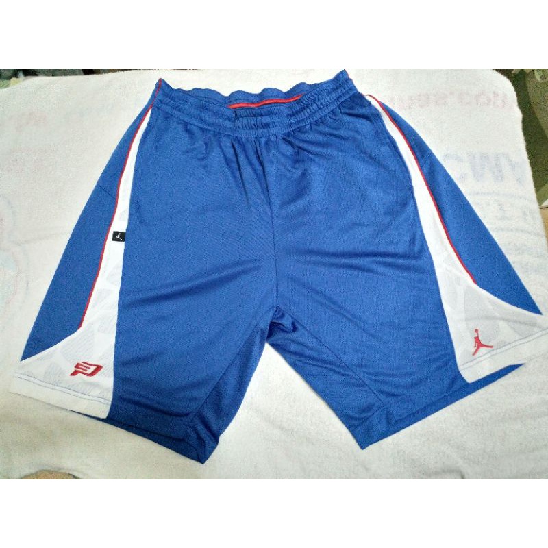 [二手-九成新]NIKE JORDAN CP3 籃球褲 藍白紅 XL號 535755-474