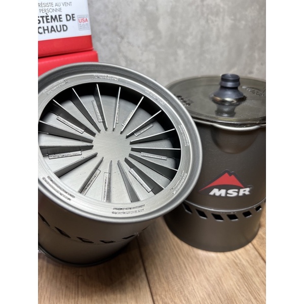 (裝備KONG)⚠️現貨-美國 MSR Reactor 1.0L / 1.7L /2.5L 高效率防風系統爐 (煮水神器