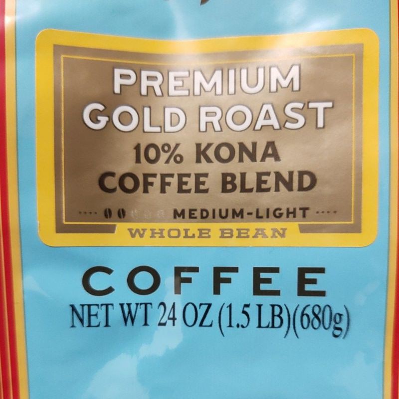 金牌獅王咖啡豆 現貨（年底出清價）10%KONA COFFEE BLEND