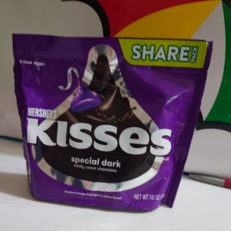 【現貨】hershey's kisses黑巧克力283g