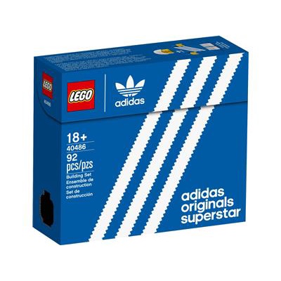 [大園拼哥] Lego 樂高 40486 adidas superstar 小鞋