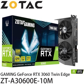 【MR3C】含稅公司貨 ZOTAC GAMING GeForce RTX 3060 Twin Edge PCI-E顯示卡