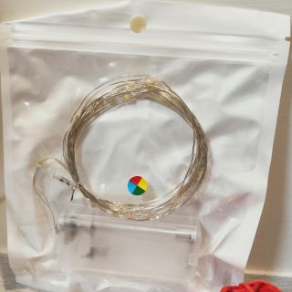 Led銅線燈 裝電池聖誕燈 彩色 永生花燈 不凋花燈 裝飾燈