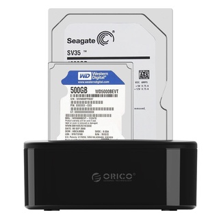 ORICO 2.5吋/3.5吋 通用硬碟座 6218US3 硬碟外接座 雙槽硬碟外接座 6228US3 硬碟對拷 複製
