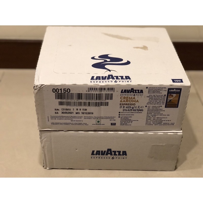 LAVAZZA咖啡膠囊 Crema E Aroma Espresso法式頂級濃咖啡 100顆1箱/可散買2顆ㄧ入