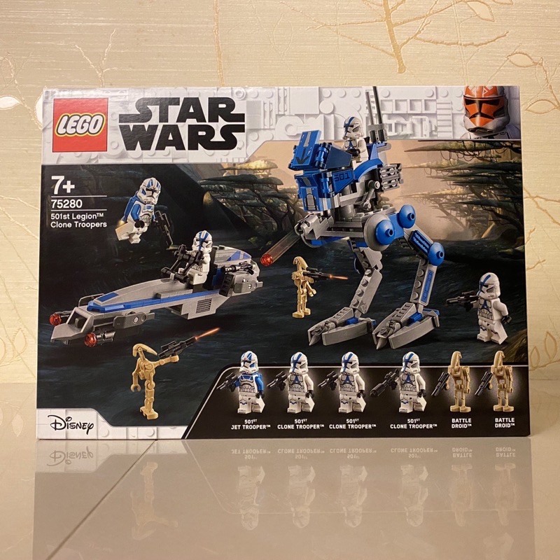 【LETO小舖】樂高 LEGO 75280 Star Wars 501st 軍團複製人士兵 全新未拆 現貨