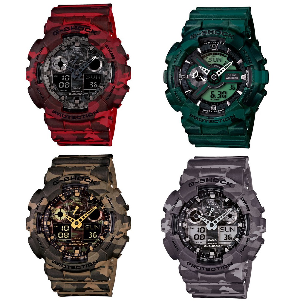 G Shock原廠改裝品 Ga Gd系列錶殼 錶帶組合 迷彩款 Gd Ga 100 110 1適用 不包含手錶 蝦皮商城 Line購物