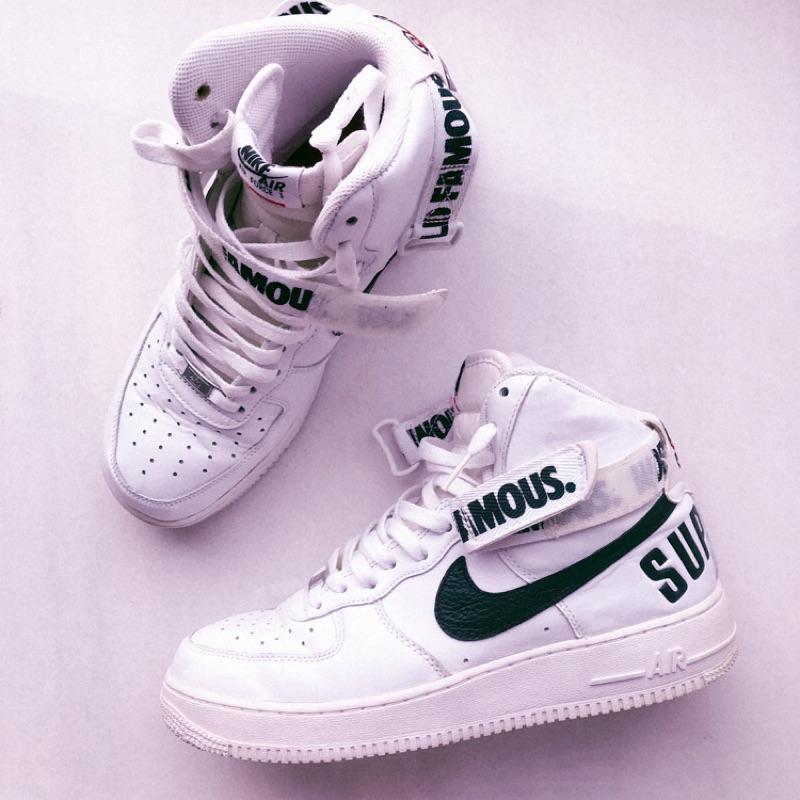 【Z select.】Supreme X Air Force 1 High SP 二手美品