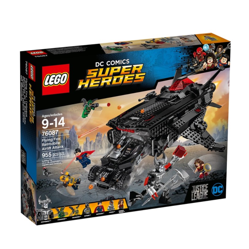 《熊樂家║高雄 樂高 專賣》LEGO 76087 飛狐：空運蝙蝠 SUPER HEROES