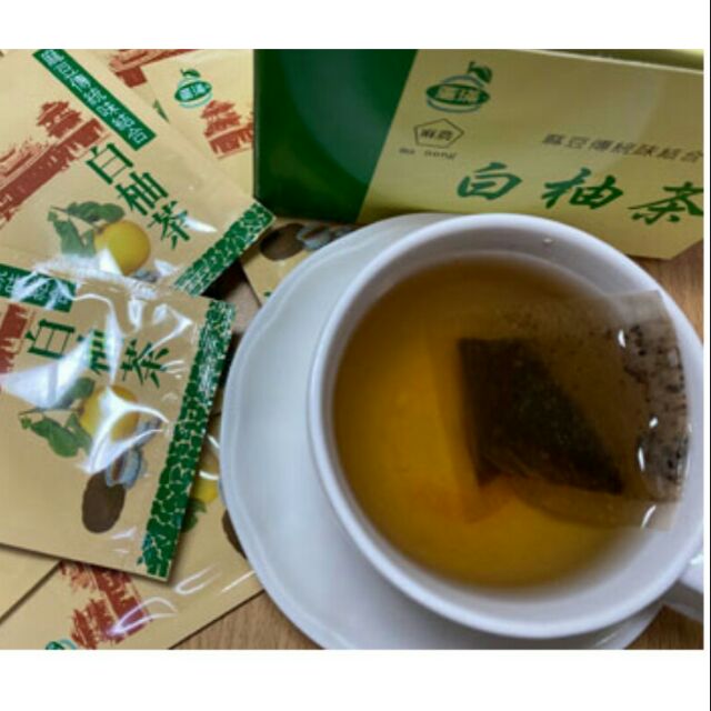 白柚茶包（3公克20包/盒）台南麻豆農會產銷班(廣璊）