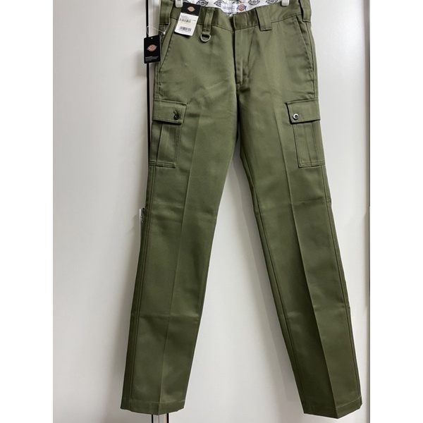 Dickies 131M40WD55 W30 日版 限定 綠色 軍裝 中腰 直筒 金屬扣 口袋 工作褲