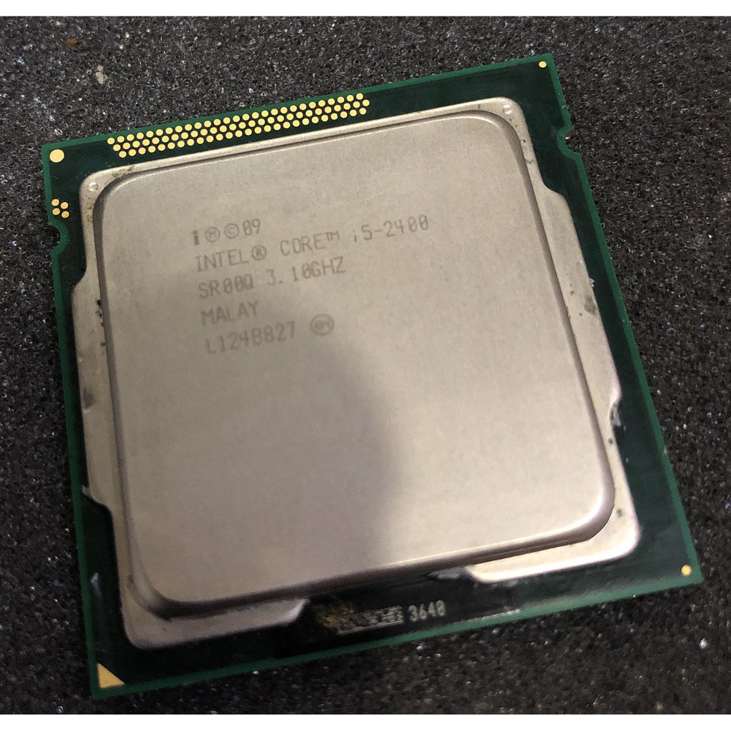 二手良品 INTEL i5-2400 CPU 處理器 LGA 1155 二代