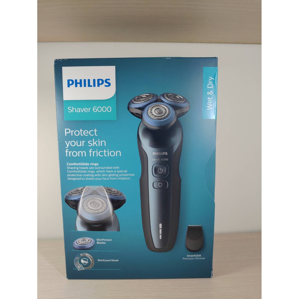 【現貨免運】全新荷蘭製造 Philips飛利浦君爵柔膚肌敏專用刮鬍刀 S6820