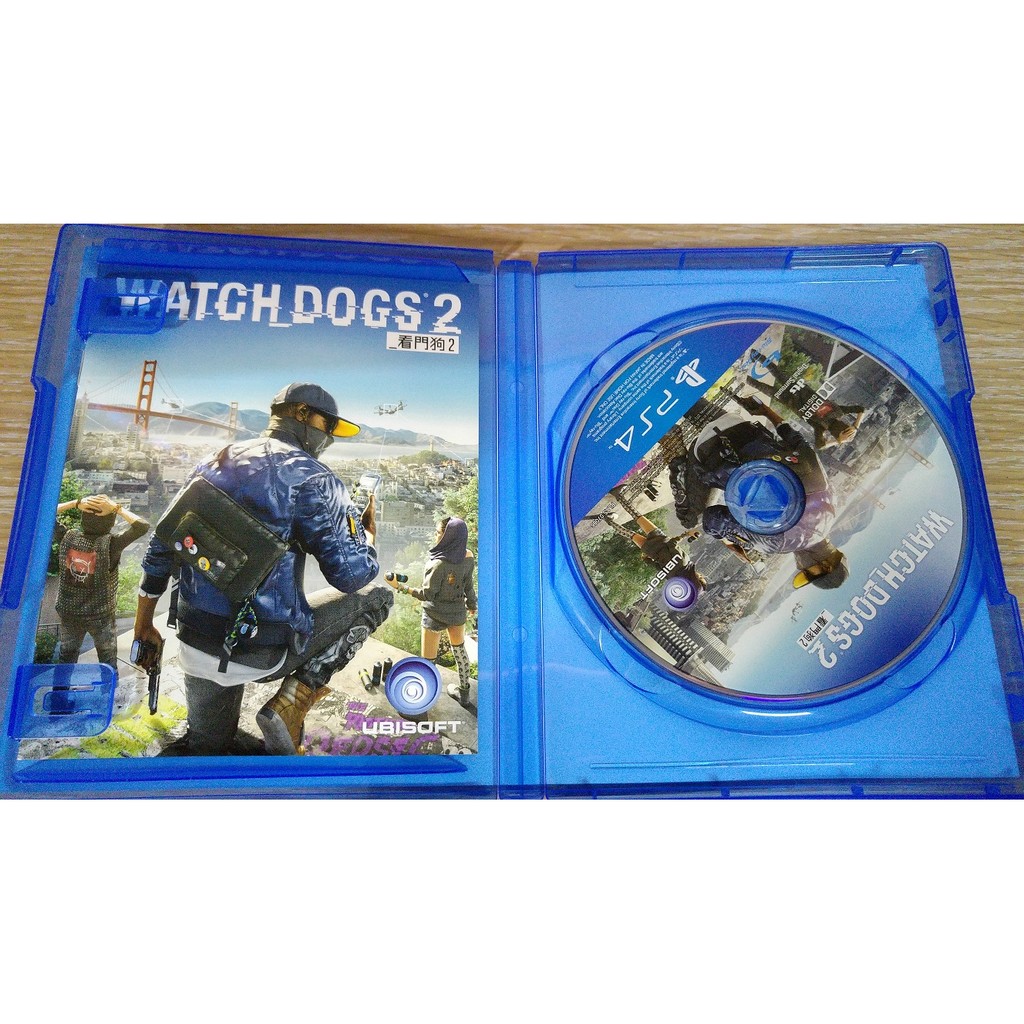 PS4 看門狗2 中文版 不含吊飾與特點