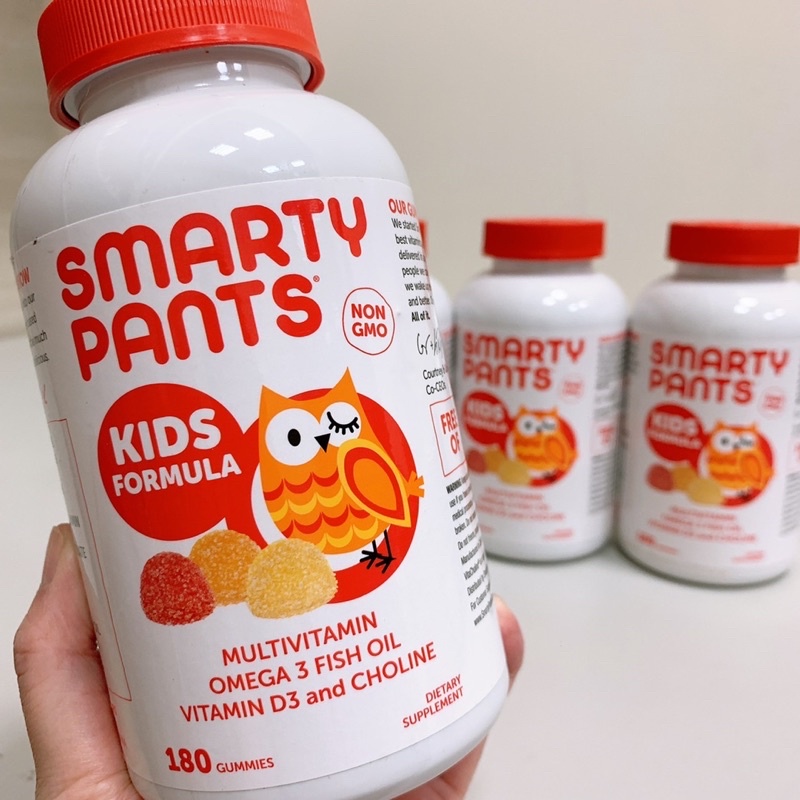 {在台現貨｝美國代購SmartyPants 兒童 綜合維他命軟糖180顆