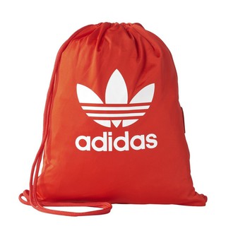 [MR.CH] Adidas Originals 紅白Logo 紅色束口袋 BK2101
