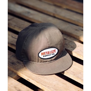 【METALIZE網路直營門市】 METALIZE 復古刺繡布章工作帽