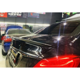 █ TB.B █ BENZ 賓士 C-CLASS W205 四門 CARBON AMG 尾翼 卡夢