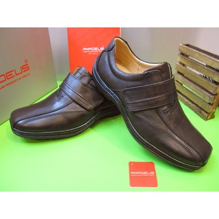 (咖啡色)專櫃正品AMADEUS 阿瑪迪斯 頂級版商務休閒超軟鞋底氣墊手工皮鞋 紳士鞋/上班鞋(台灣製)38~45號