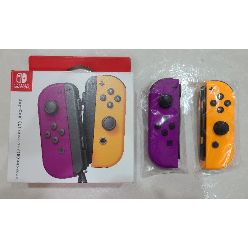 任天堂 Nintendo Switch Joy-Con 紫/橘