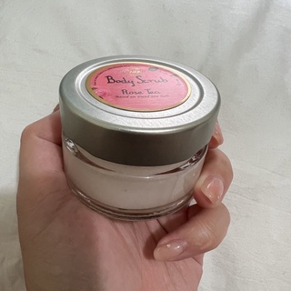 SABON玫瑰茶語身體磨砂膏60g全新無盒