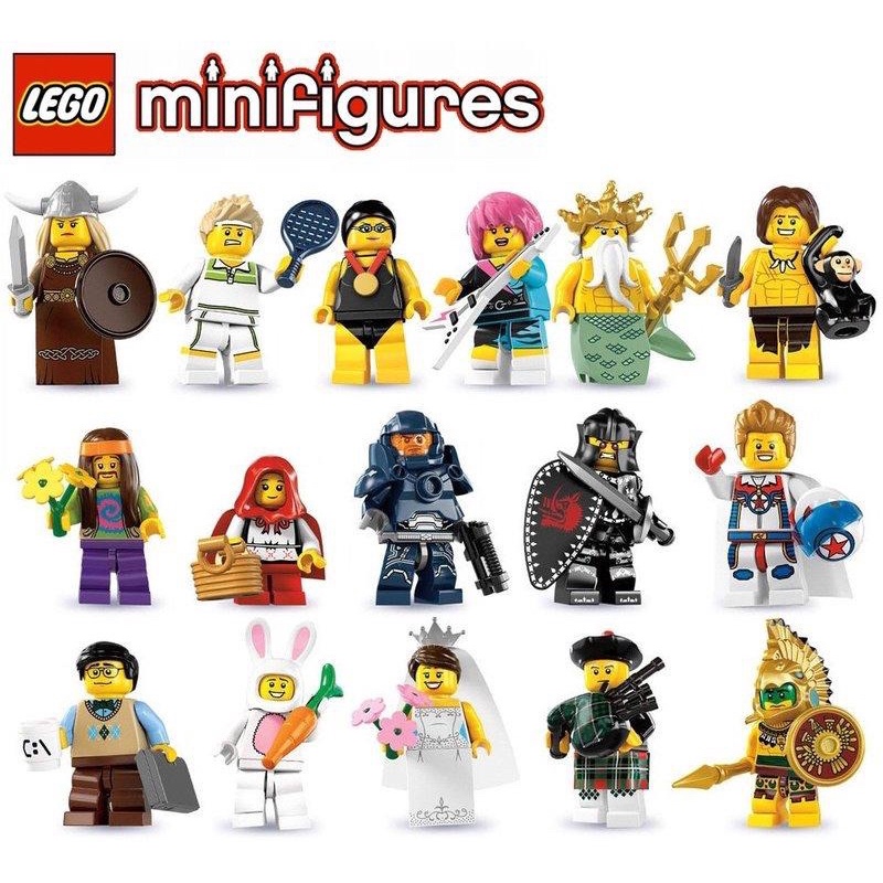 【TCT】樂高 LEGO 8831 minifigures 7代   全套16隻