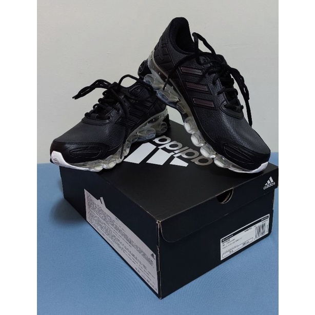 全新絕版刀鋒 ADIDAS 男 跑步系列 Microbounce 慢跑鞋 EH1032 42碼.UK8碼，歡迎試穿面交！