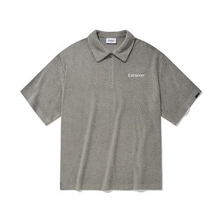 [COVERNAT] Terry Polo T恤(淺灰色) [F8]