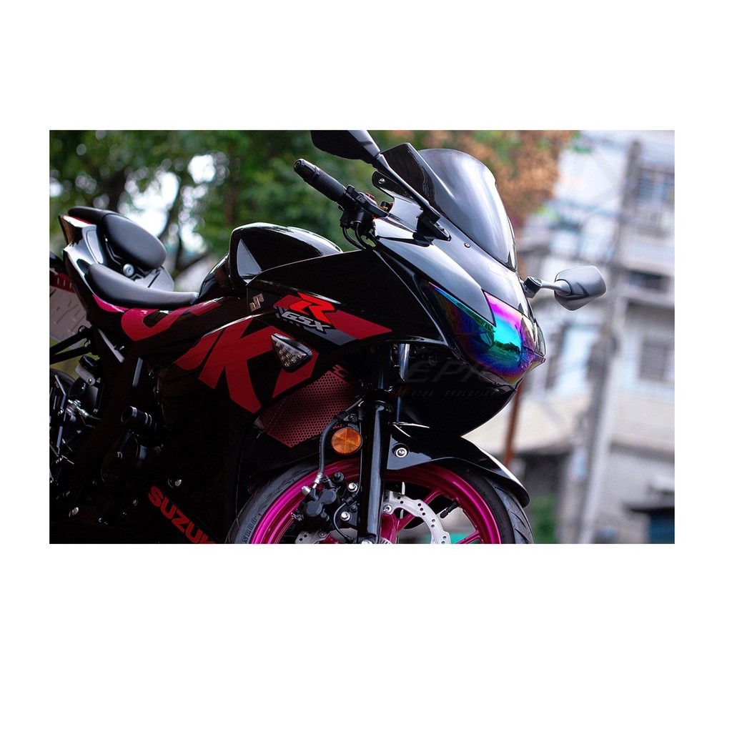 ✅附發票現貨✅衛星賣場 Suzuki GSX R150 小阿魯 大燈護片 大燈貼片 大燈 頭燈 大燈改色 燈罩 護蓋