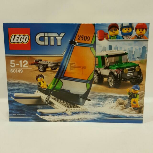 全新 Lego 樂高 城市系列 60149 越野車 雙體帆船