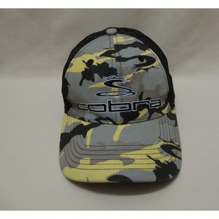 美國專業 高爾夫球帽 運動帽 遮陽帽 透氣網帽 黑灰色 迷彩