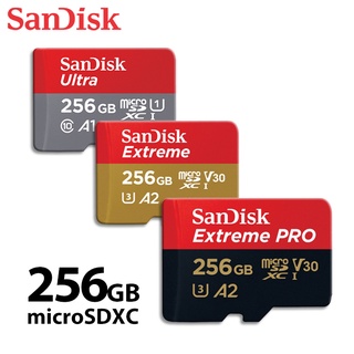 SanDisk晟碟 256GB Ultra Extreme microSD卡 小卡 A1/A2 手機平板適用 保固公司貨