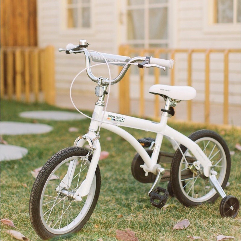 🇰🇷韓國Montresor復古兒童腳踏車12吋14吋16吋三歲男女童腳踏車自行車rainbow免運可刷卡預購