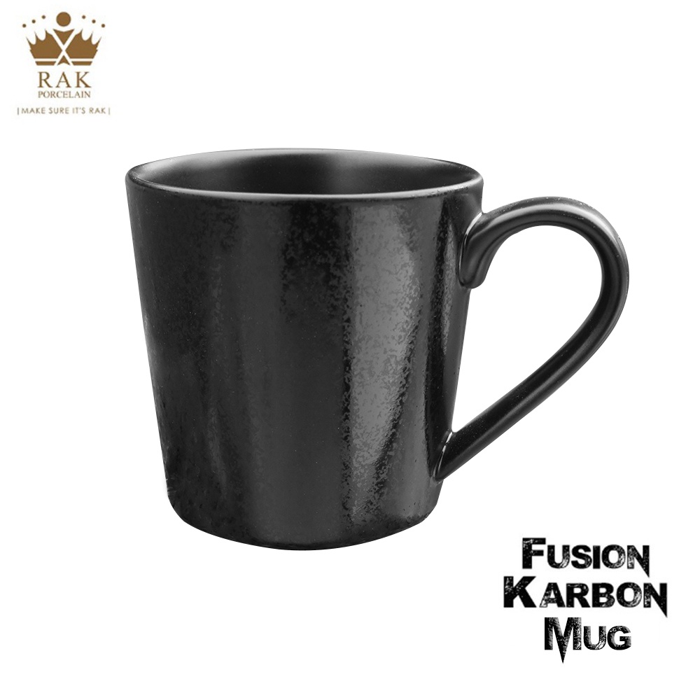RAK Porcelain FUSION Karbon系列 星空黑 馬克杯 300mL 咖啡杯