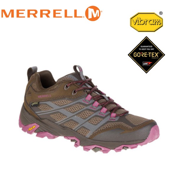 MERRELL 美國 女款 MOAB FST GORE-TEX 棕色/越野鞋/休閒鞋/登山鞋/ML37154/悠遊山水