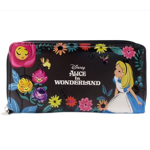 【彩購屋】現貨 日本進口 日本製 Disney 迪士尼 愛麗絲 長夾 皮夾 皮包 錢包