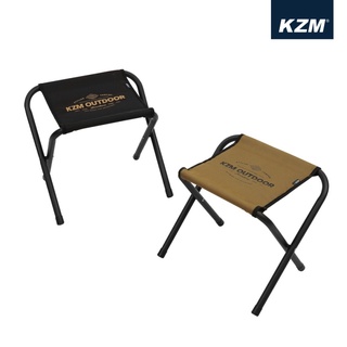 KAZMI KZM 素面小板凳2入(卡其X1 黑X1)
